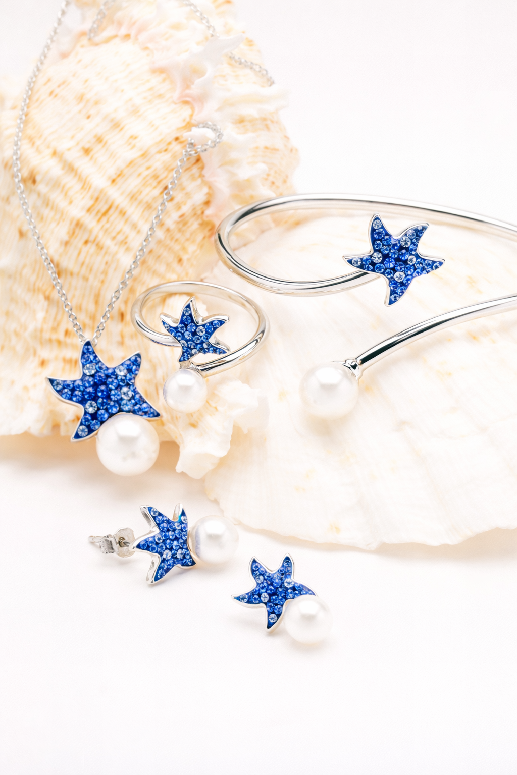 Ocean inspired jewelry collection from Crabby Mermaid